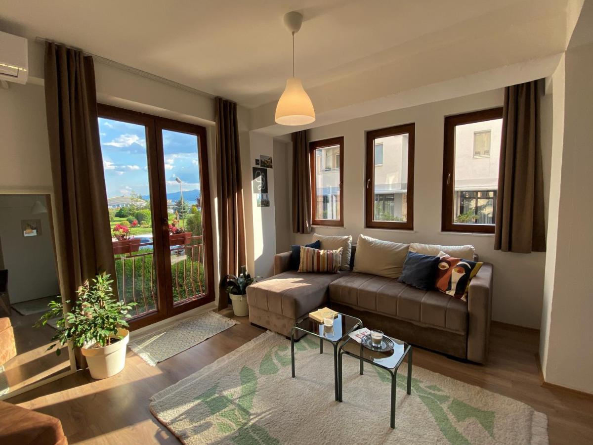 Sunset Apartment Struga Bagian luar foto